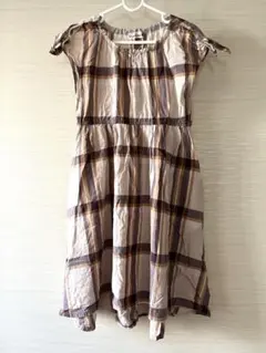 branshes チェック柄 ワンピース 120