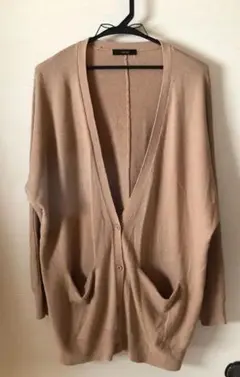 rienda ロングカーディガン キャメル