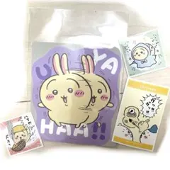 ちいかわ うさぎ　ステッカーセット　4点　まとめ売り　シール