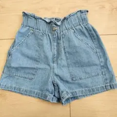 GU デニムショートパンツ 120サイズ