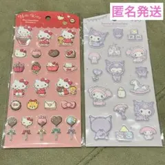 マシュマロステッカー　シール　サンリオ　キティ　クロミ　マイメロ　ベビー