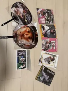 松田宣浩 うちわ　下敷き　カード27枚