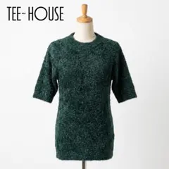 TEE HOUSE ラメファーニットチュニック Mサイズ相当 Y2K