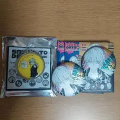 サカモトデイズ 赤尾 晶 デコレクション缶バッジ メタルキーホルダー