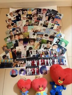 K-POP フォトカードセット BT21 ぬいぐるみ付き