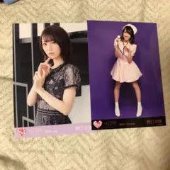 イコラブ　＝LOVE野口衣織生写真2枚セット