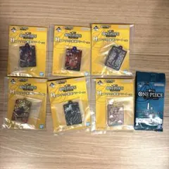 【おまけ付き】ワンピース一番くじ　Ｈ賞　アクリル雑貨アソート　 6個