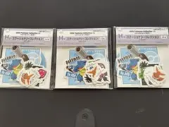 1番くじ　ポケモンH賞　ステーショナリーコレクション　ステッカー　１種3個セット