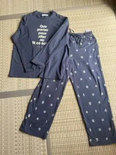 GELATOPIQUEHOMME長袖Tシャツとロングパンツ