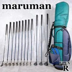 R097 マルマン ゴルフクラブ メンズ フルセット12点 初心者 入門 黒