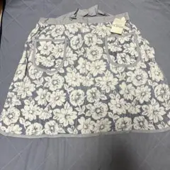 HOTMAN エプロン 花柄 タオル地のサムネイル