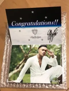 三代目 J SOUL BROTHERS ELLY BP LIVEガチャ カード