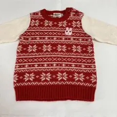 ミキハウス　ホットビスケッツ　セーター