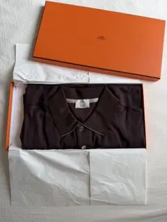 HERMES ポロシャツ ブラウンのサムネイル