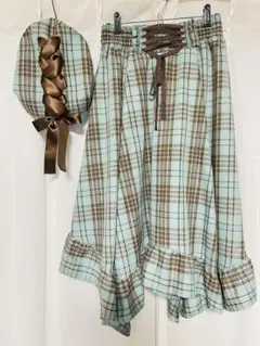 axes femme　ロングスカート ベレー帽　セットのサムネイル