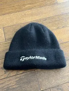 TaylorMade テーラーメイド ニット帽 ブラック ゴルフ
