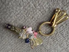 3carat うさぎハート バッグキークリップ キーホルダー