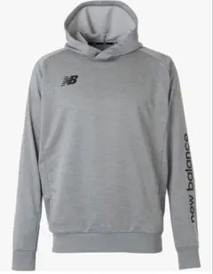【新品】New Balance グレー パーカー/4XL