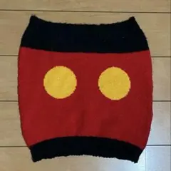 ミッキーマウス ニット腹巻き　ディズニー