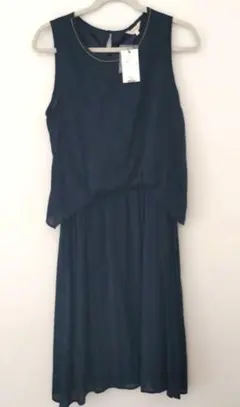 【新品 未使用】grove ワンピース ノースリーブ Lサイズ