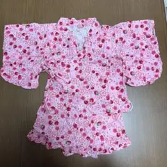 120cm★甚平★さくらんぼ柄