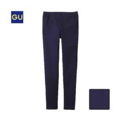 GU ネイビー クロップドレギンスパンツ Mサイズ 廃盤