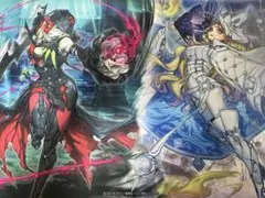 遊戯王　断罪のディアベルスター　白魔女ディアベルゼ　プレイマット 遊戯王ランキングデュエル 断罪のディアベルスター白魔女