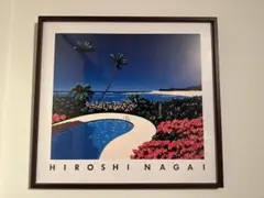 アートポスター◎永井博　ビーチ＆ヤシの木◎未使用正規品 アートポスター◎永井博 ビーチ＆ヤシの木◎未使用正規品 - メルカリ