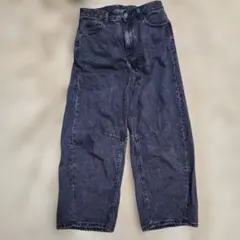 gu バレルレッグ デニム