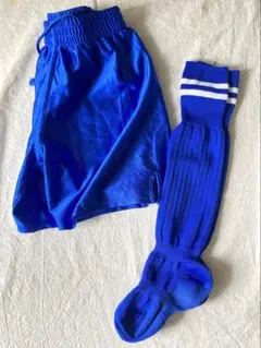 GIRAUDM サッカーパンツ ソックス セット ブルーのサムネイル