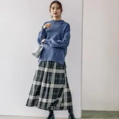 GLOBAL WORK メルティスタンドスリットプルオーバー Sサイズ