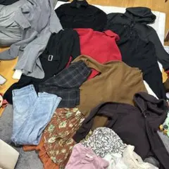 新品　美品　冬　レディース　カジュアル　まとめ売　M アウター入　16点　コーデ
