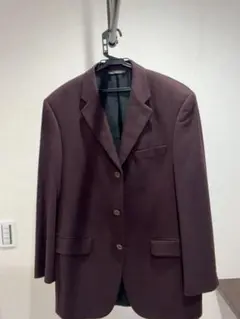 JACK VICTOR カシミヤ100% ジャケット カナダ製 40R ボルドー