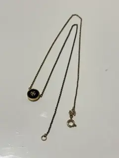 トリーバーチ　ネックレス　ゴールド ブラック