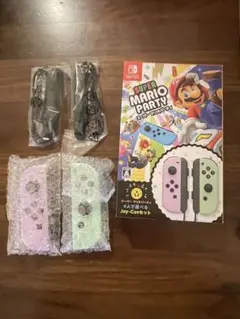 新品未使用　ジョイコン　Joy-Con 　パステルグリーン/パープル　セット