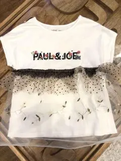 リメイクPAUL & JOE フラワー刺繍Tシャツ