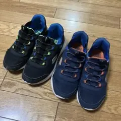 SKECHERS スニーカー スリップインズ　2足セット　21cm