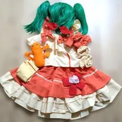 マクロスフロンティア/ランカ・リーコスプレ衣装/虹色・くまくま/ステッキ付き マクロスF 劇場版 ランカ・リー 虹いろクマクマ コスプレ 衣装 - メルカリ