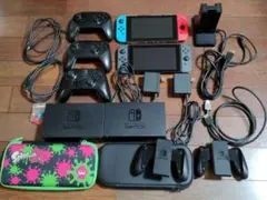 Nintendo Switch 本体 新型 ＋ 周辺機器・ソフト3本 - メルカリ