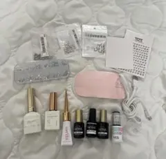 ジェルネイル UVライト ネイルパーツ セット