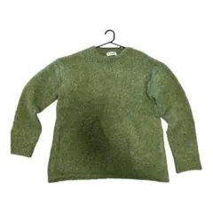 ※最終値下げ！coor 緑色 クルーネックニット　セーター