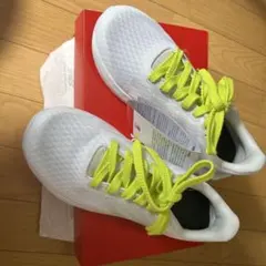 New Balance ランニングシューズ ホワイト/ライム