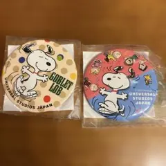 USJ スヌーピー　缶バッジ