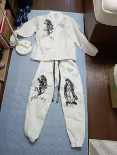 着画あり激渋激レア西海岸THUGLIFEセットアップhiphopBBOYチカーノ