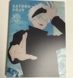 呪術廻戦　カードファイル　五条悟カード付き