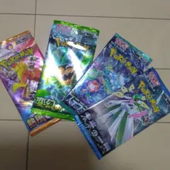 ポケモンカードパック 4種セット