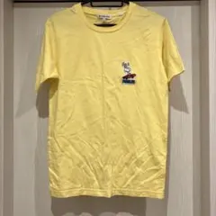 GLOBAL WORK PEANUTS スヌーピー Tシャツ イエロー Sのサムネイル