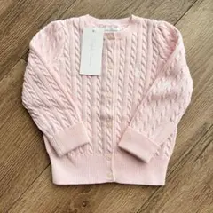 【新品未使用】Ralph Lauren ピンク カーディガン