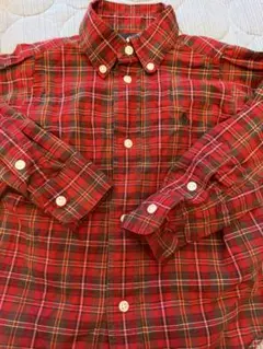 Ralph Lauren チェック柄長袖シャツ 2/2T