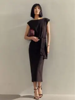 the theater Essential Dress Charcoal 0 - メルカリ